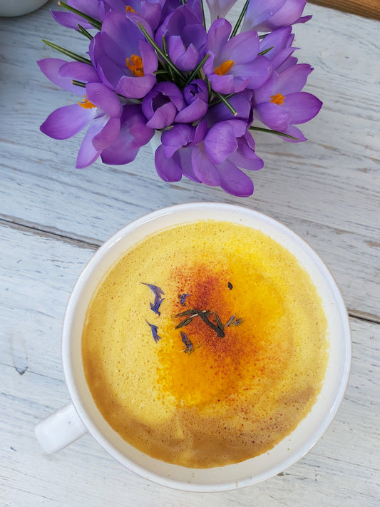 Chaga Turmeric Latte Recipe