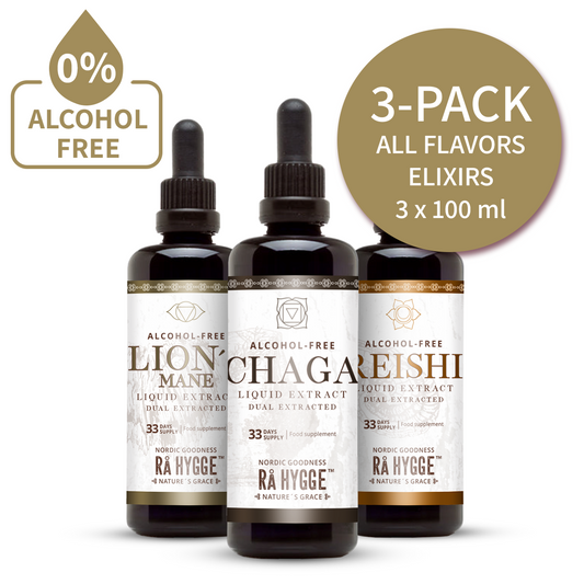3-Pack - Variety Liquid Extract 100 ml BIO/ 3.38 fl. oz.