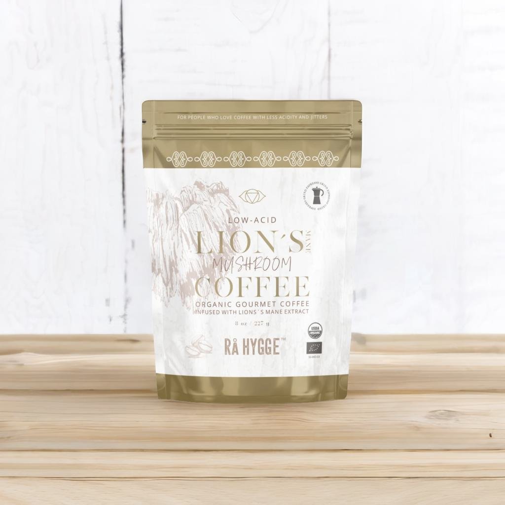 Lion's Mane Mushroom Coffee Espresso ground 227 g / 8 oz