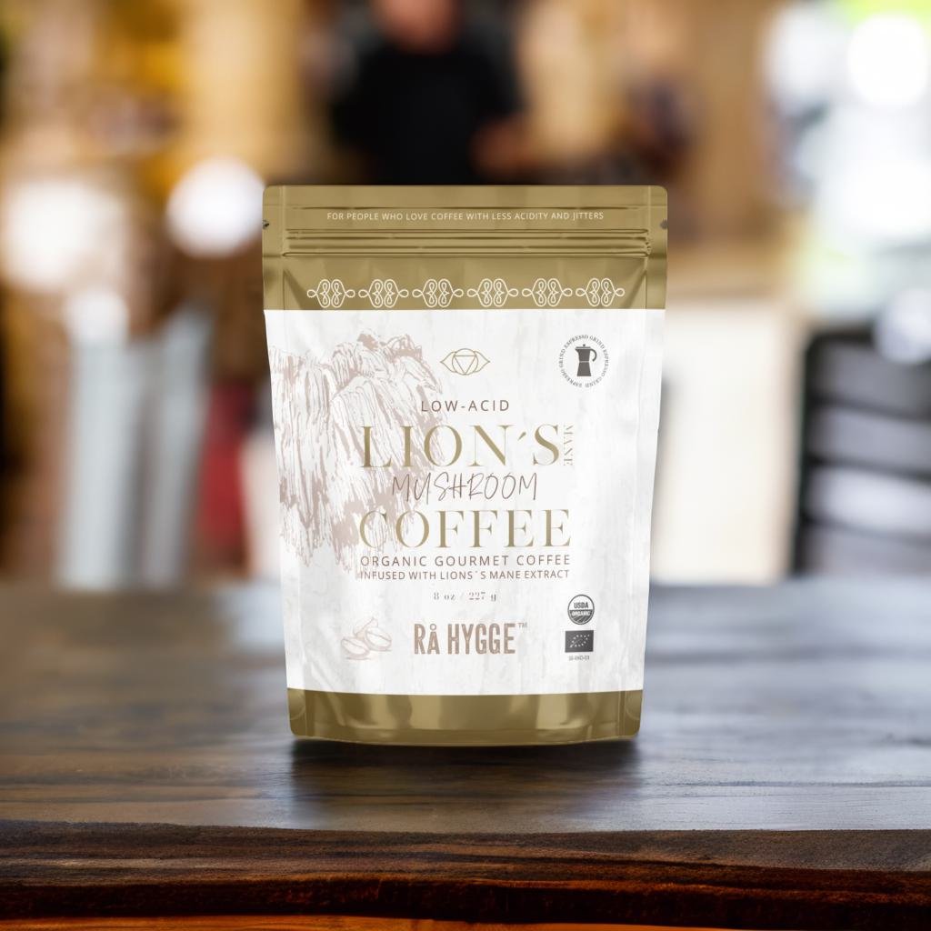 Lion's Mane Mushroom Coffee Espresso ground 227 g / 8 oz