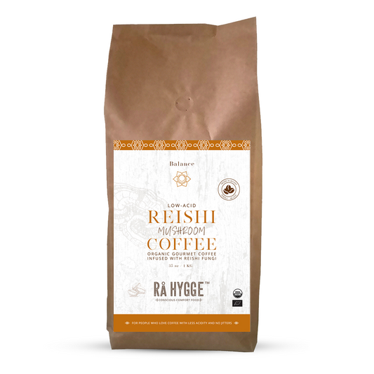 Low-Acid Specialty Coffee with Double-Extracted Reishi
