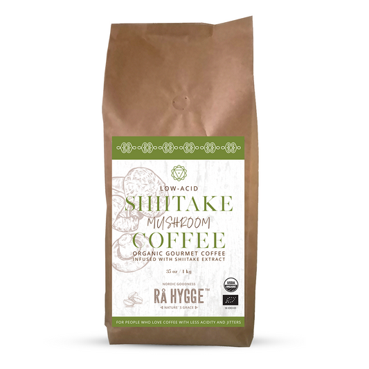 Shiitake Specialty Mushroom Coffee Whole beans 1 kg / 35.27 oz