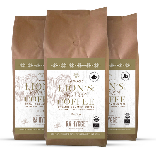 Functional Focus Bundle: Supersize Lion's Mane Specialty Coffee Pack 3 x 1 kg / 35.27 oz