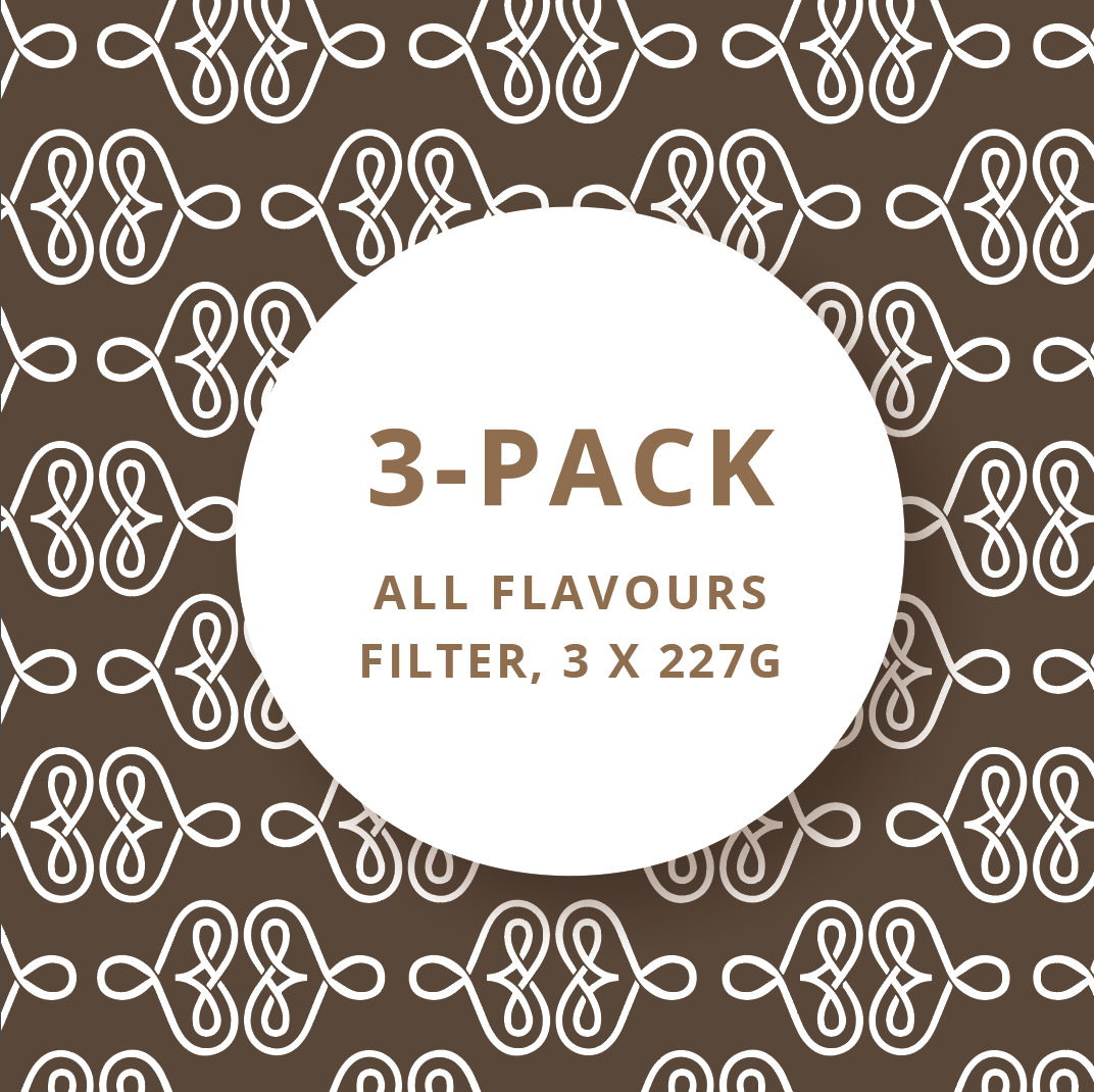 3-Pack - Variety Filter 227 g / 8 oz