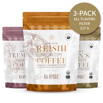 3-Pack - Variety Filter 227 g / 8 oz