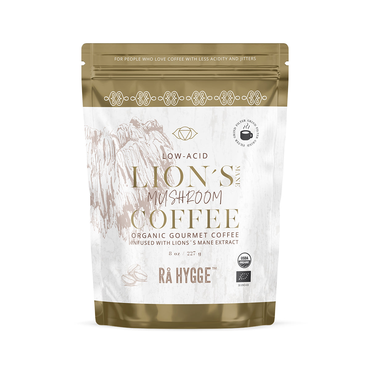 Lion's Mane Specialty Coffee Filter Grind 227 g / 8 oz