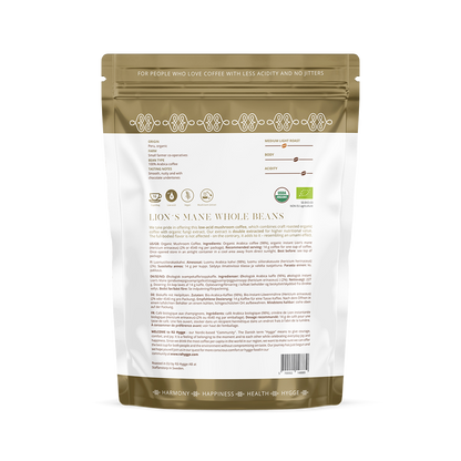 Lion's Mane Mushroom Coffee Whole beans 227 g / 8 oz
