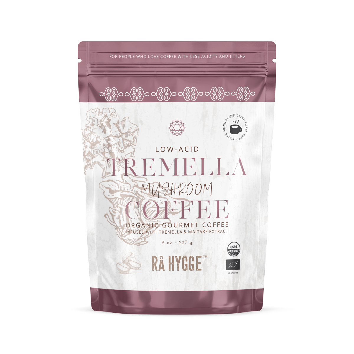 Tremella Mushroom Coffee (former Beauty) Filter ground 227 g / 8 oz