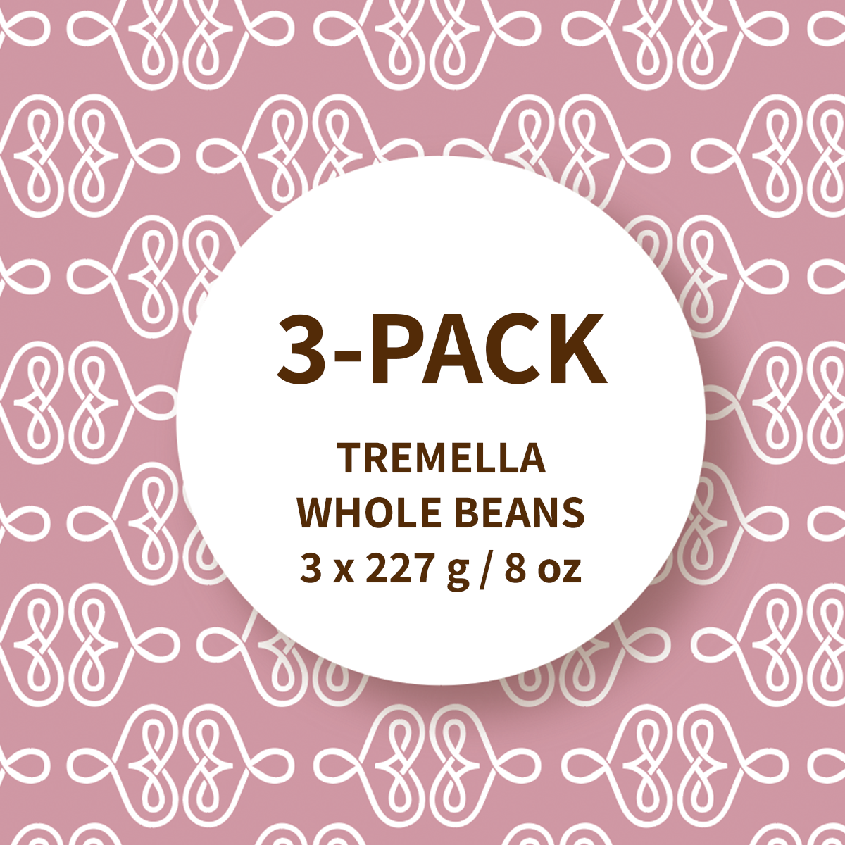 3-Pack - Tremella Whole Beans 227 g / 8 oz