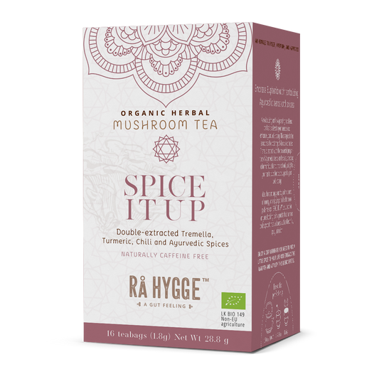 Spice It Up- Organic Herbal Tea & Spices  w. Tremella Mushrooms - 16 Tea Bags 1.8g (29g)